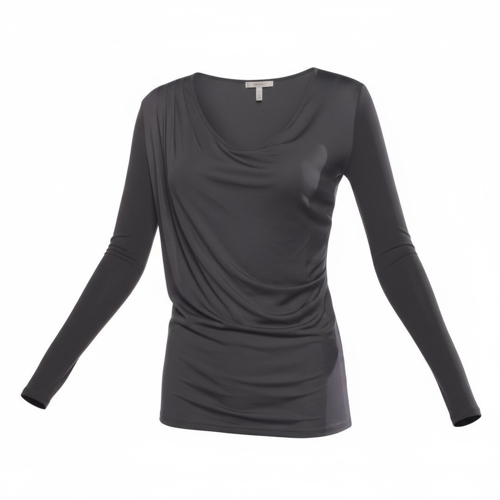 Viktor & Rolf Cowl Neck Long Sleeve Top